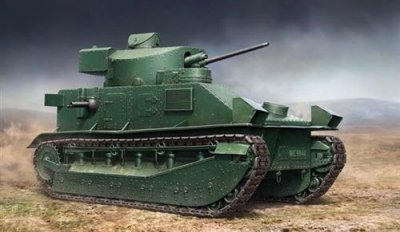 HOBBYBOSS Maquette Hobby Boss Vickers Medium Tank MKII 1/35- 1/35 - Maquette mi