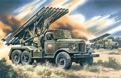 ICM Maquette  BM-13-16 Katiusha-1/72 - Maquette militaire