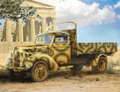 ICM Maquette  Camion militaire allemand V3000S 1941- 1/35 - Maquette m