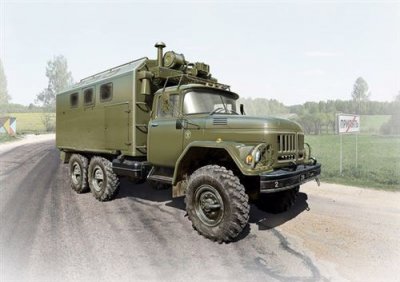 ICM Maquette  ZIL-131 KSHM, sovi&eacute;tique v&eacute;hicule Arm&eacute;e- 1/35 - Maquette