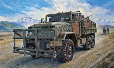 ITALERI Maquette  Hillbilly M923 Gun Truck- 1/35 - Maquette militaire