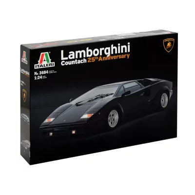 ITALERI Maquette  Lambo Countach 25&egrave;me Anniv.- 1/24 - Maquette de voit