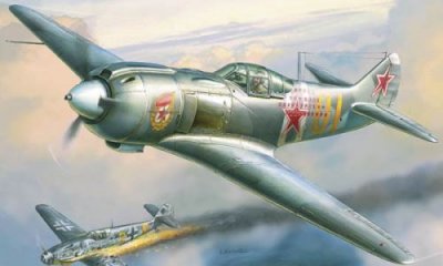 ZVEZDA Maquette Lavotchkine La-5 1/144 -  Maquette d'avion - ZVE6255 