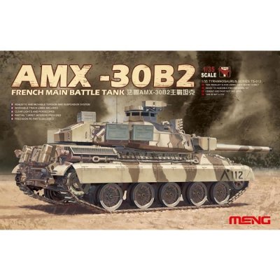 MENG Maquette  AMX-30B2 fran&ccedil;ais char de combat principal 1/35 - Maquette militaire - MMTS-013 