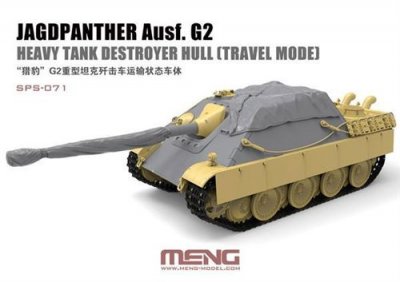 MENG Maquette  Model Jagdpanther Ausf. Coque de chasseur de chars lourd