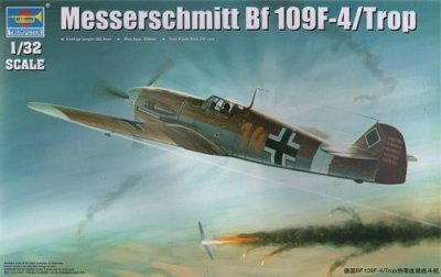  Maquette MESSERSCHMITT BF 109F-4 / TROP