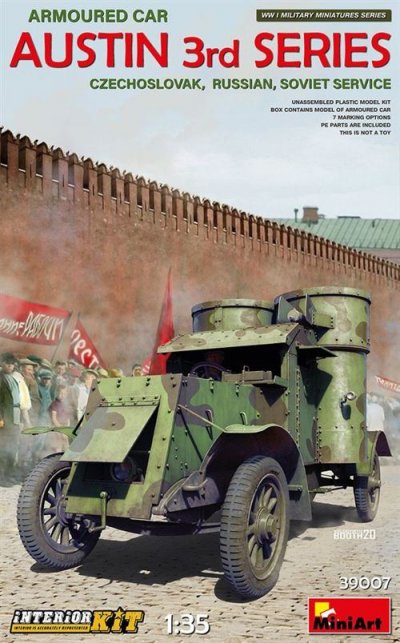 MINI ART Maquette  Austin Armored Car 3rd Series: Tch&eacute;coslovaque, Russe