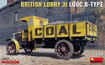 MINIART Maquette Mini Art Camion britannique LGOC 3t B-Type- 1/35 - Maquette