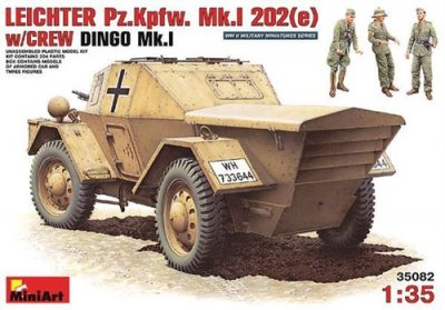 MINI ART Maquette  Leichter Pz.Kpfw Mk.I 202 (e) Afrika Korps - 1/35 -