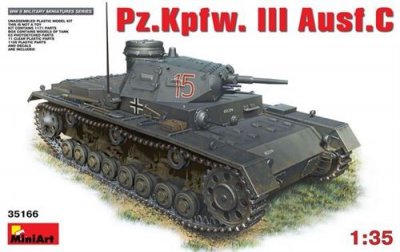  Maquette Mini Art Pz.Kfz. III Ausf.C- 1/35 - Maquette militaire