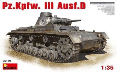 MINIART Maquette Mini Art Pz.Kpfw.III Ausf.D- 1/35 - Maquette militaire