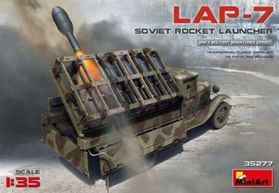  Maquette Mini Art Soviet rocket launcher LAP-7- 1/35 - Maquette milit