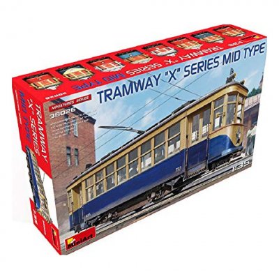 MINIART Maquette Mini Art Tramway X-Series. Mid Type- 1/35 - Maquette militai