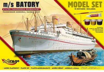 MIRAGE HOBBY Maquette  m / s BATORY (cargo g&eacute;n&eacute;ral transatlantique pass