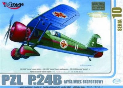  Maquette MIRAGE HOBBY PZL P-24 B Exportation Jastreb avec r&eacute;sine - et