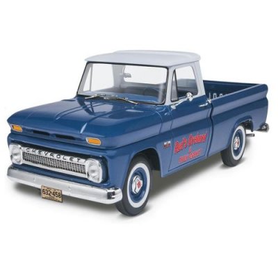 REVELL Maquette  1966 Chevy Fleetside Pickup- - Maquette de voiture