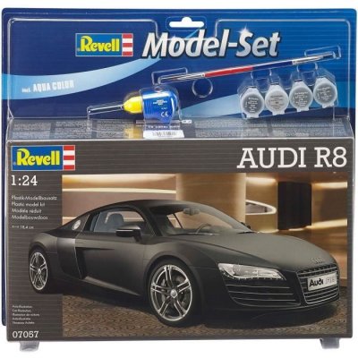 REVELL Maquette  AUDI R8 - kit tout inclus- 1/24 - Maquette de voiture