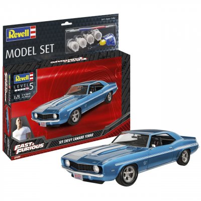 REVELL Maquette  F&F 1969 CHEVY CAMARO YENKO- 1/25 - Maquette de voitu