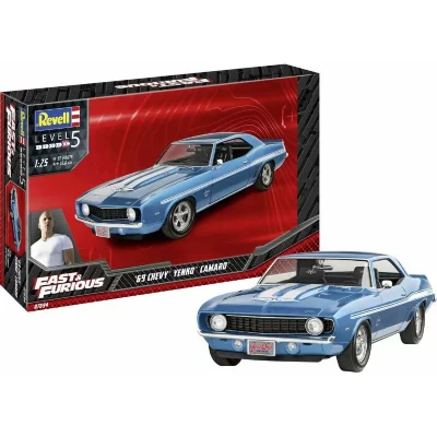 REVELL Maquette  FAST & FURIOUS 1969 CHEVY CAMARO YENKO- 1/25 - Maquet