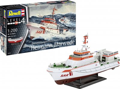 REVELL Maquette  Hermann Marwede 1/200 - Maquette de bateau - RV5812 