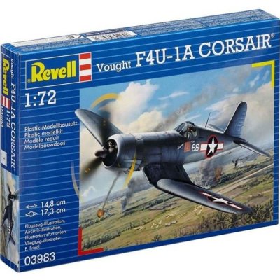REVELL Maquette  Model Set Vought F4U-1D Corsair
