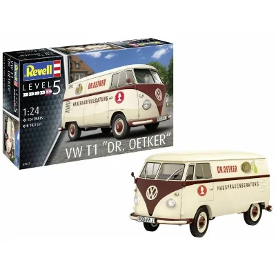REVELL Maquette  VW T1 "DR. OETKER"- 1/24 - Maquette de voiture