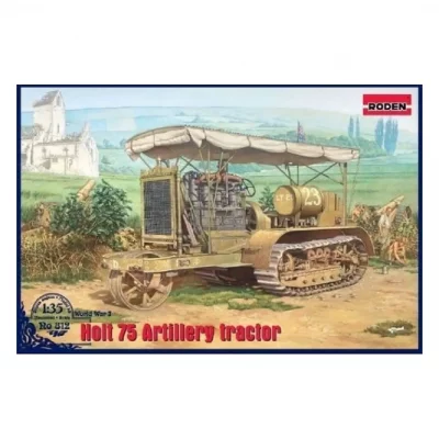 RODEN Maquette  Holt 75 Artillery Tracteur- 1/35 - Maquette militaire