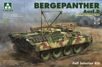 TAKOM Maquette  Bergepanther Ausf.D Ensemble int&eacute;rieur complet- 1/35 -