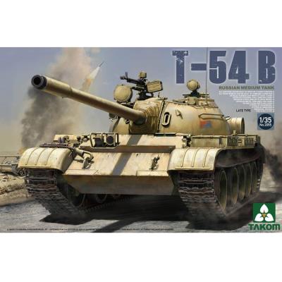 TAKOM Maquette  Moyen russe Char T-54B Late- 1/35 - Maquette militaire