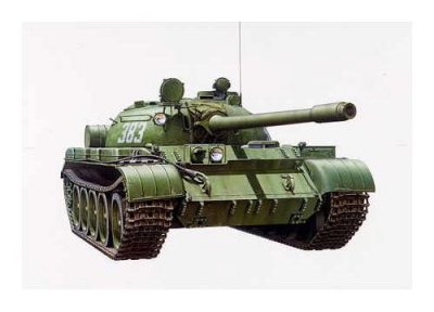TAMIYA Maquette  Char moyen russe T-55A- 1/35 - Maquette militaire