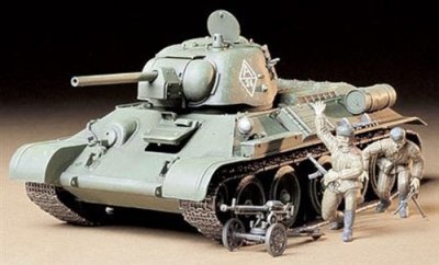 TAMIYA Maquette  Char russe T-34/76 ChTZ version de production de 1943