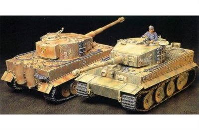 TAMIYA Maquette  Tiger I Ausf.E Sd.Kfz.181 version interm&eacute;diaire- 1/35