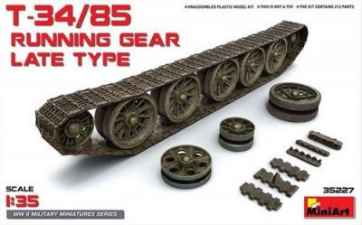 MINI ART Maquette train de roulement : t-34/85 running gear late type