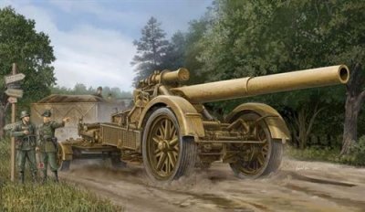 TRUMPETER Maquette  ALLEMAND 21CM MORSER 18- 1/35 - Maquette militaire