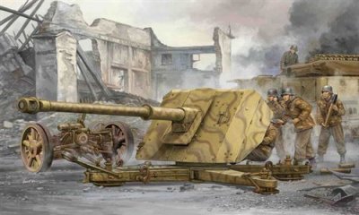 TRUMPETER Maquette  ALLEMAND 88MM PAK43 / 41- 1/35 - Maquette militair