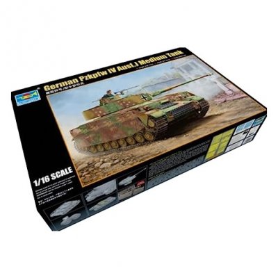 TRUMPETER Maquette  ALLEMAND PZKPFW IV AUSF.J- 1/16 - Maquette militai