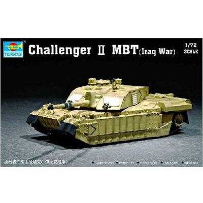GENERIQUE Maquette Trumpeter CHALLENGER II MBT-1/72 - Maquette militaire
