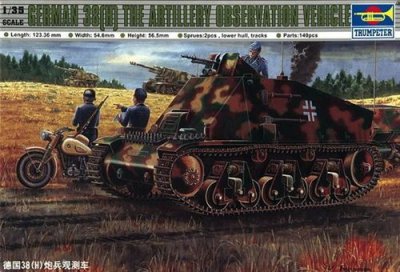TRUMPETER Maquette  Char d'Observation Hotchkiss 38H(f)- 1/35 - Maquet