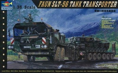 TRUMPETER Maquette  Faun SLT-56 : Transporteur de char- 1/35 - Maquett