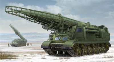  Maquette Trumpeter LANCEUR EX-SOVIET 2P19 W / R-17 MISSILE- 1/35 - Ma