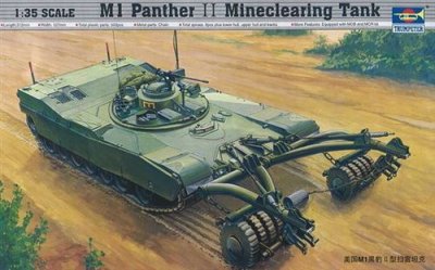 TRUMPETER Maquette  M1 Panther II- 1/35 - Maquette militaire