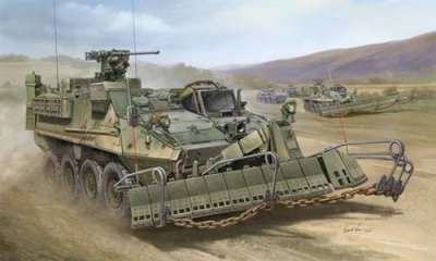 TRUMPETER Maquette  M1132 STRYKER- 1/35 - Maquette militaire