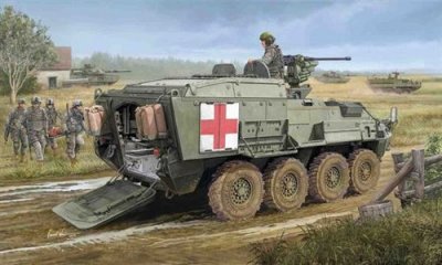 TRUMPETER Maquette  M1133 STRYKER MEV- 1/35 - Maquette militaire