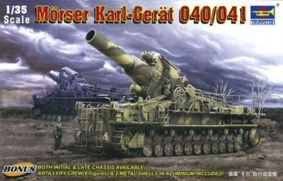 FALLER Maquette Trumpeter Moerser Karl-Geraet 040/041- 1/35 - Maquette milit