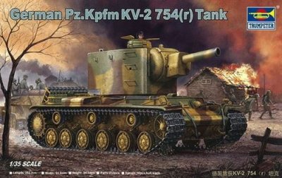 TRUMPETER Maquette  Panzer 754 (r)- 1/35 - Maquette militaire
