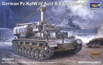 TRUMPETER Maquette  Pz allemand. Kpfw IV-Ausf.D/E Fahrgestell- 1/35 -