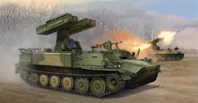  Maquette Trumpeter Russe 9K35 Strela-10 SA-13 Gopher- 1/35 - Maquette