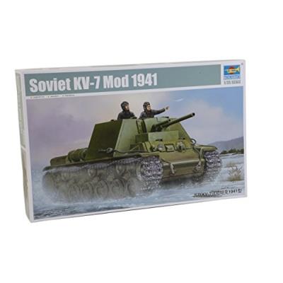 TRUMPETER Maquette  Russe KV-7 1941 Mod- 1/35 - Maquette militaire
