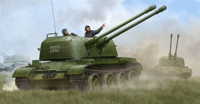  Maquette Trumpeter Russe ZSU-57-2 SPAAG- 1/35 - Maquette militaire