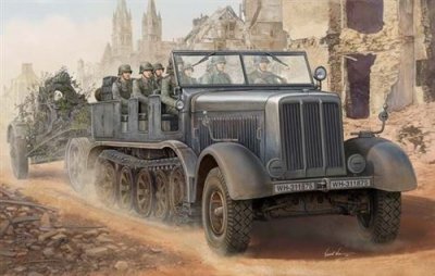 TRUMPETER Maquette  SD.KFZ.8 SCHWERER- 1/35 - Maquette militaire
